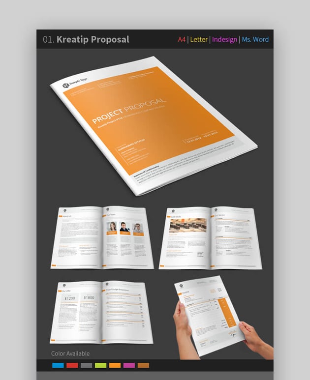 Proposal Bundle - Creative MS Word Business Proposal Template Bundle