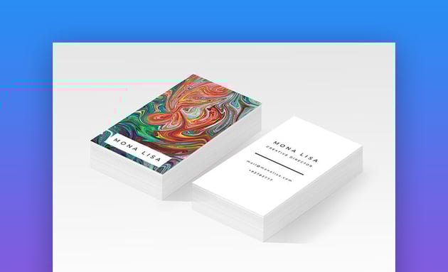 Colorful Business Card
