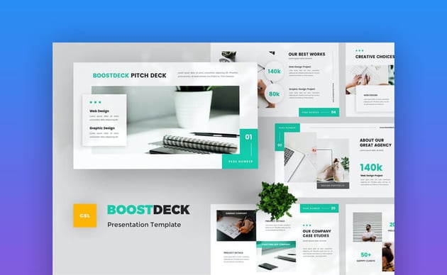 Google Slides Pitch Deck Template