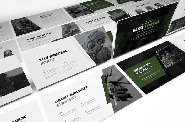 Elite Forces PowerPoint Template