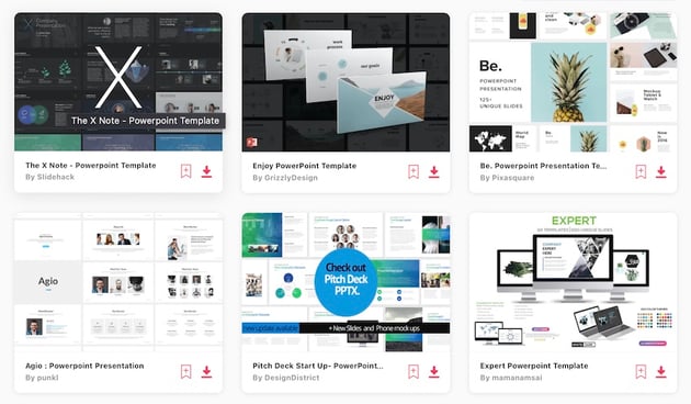 PowerPoint presentation templates