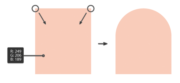 how to create the second part of the background