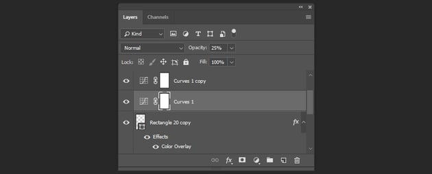 Changing the opacity of the layer