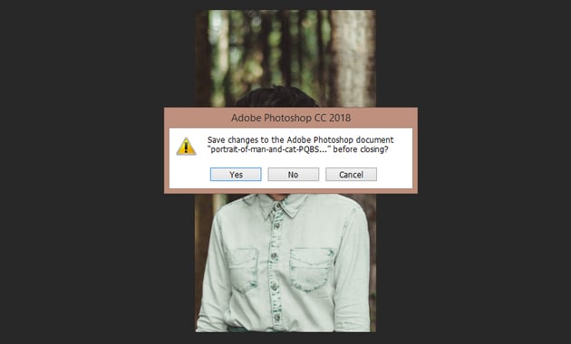 Saving the new image