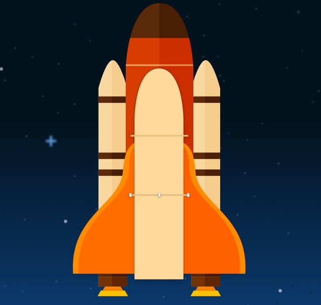 Space shuttle body - add details