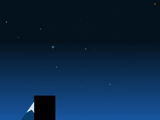 Mountain peak - add shadow shape