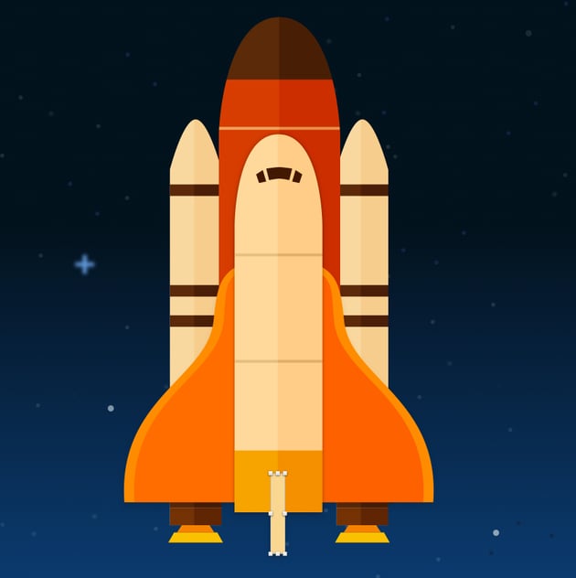 Draw vertical tail shape