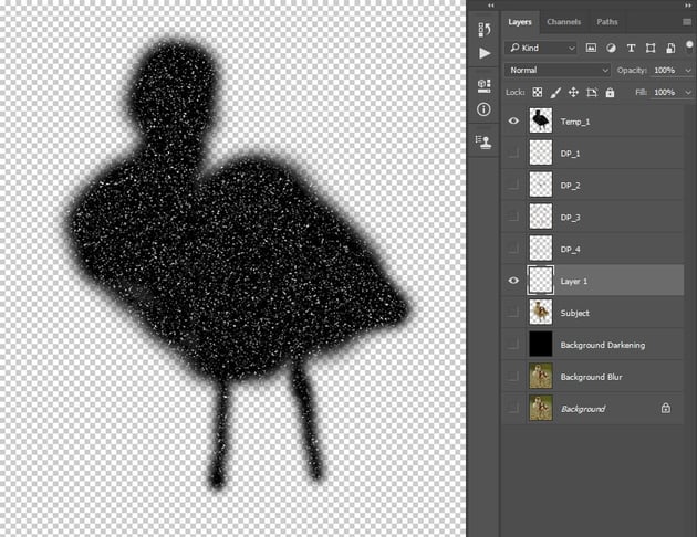 Creating new layer using selection