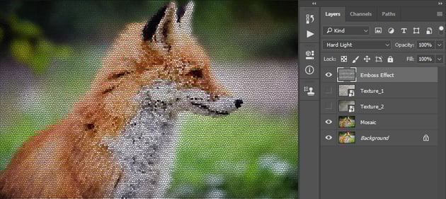 Changing blending mode