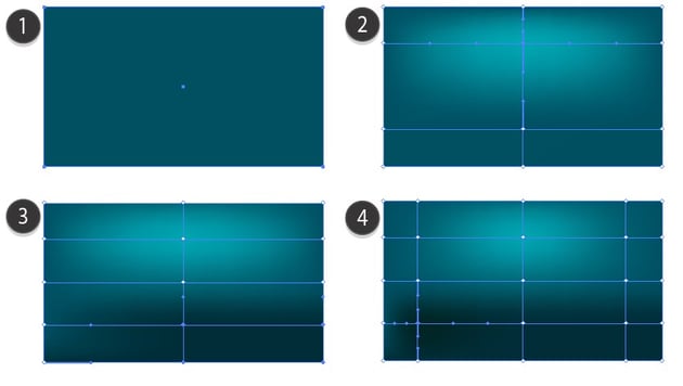 mesh in adobe illustrator background