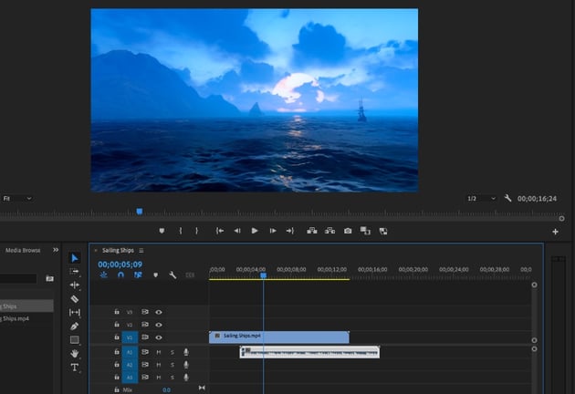 Unlink audio and video Premiere