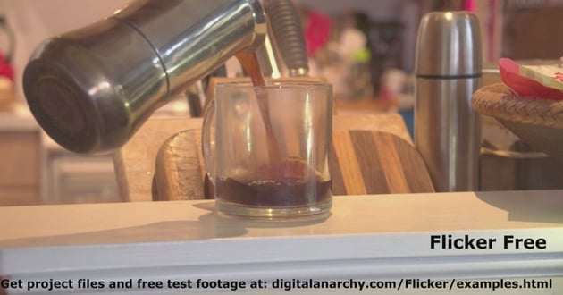 Flicker free example