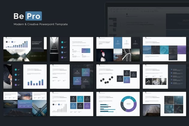 BePro PPT title slide ideas