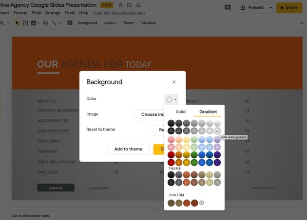 Cool backgrounds for Google Slides