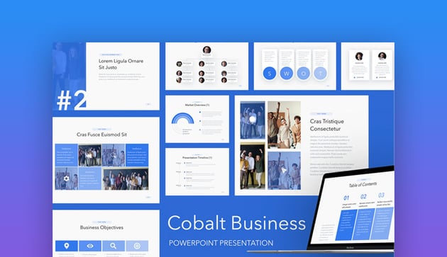 Cobalt create presentation online