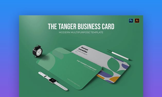 The tanger business card