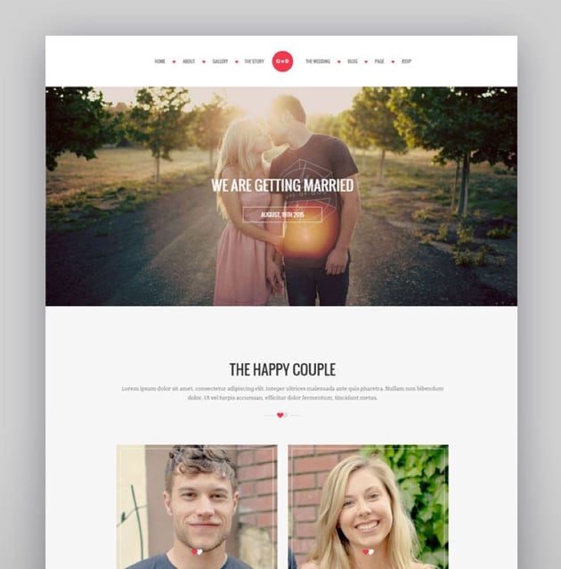 WP Forever - Responsive WordPress Wedding Theme