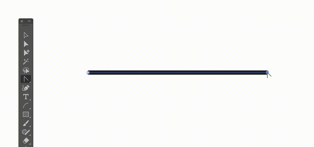 curve line anchor point