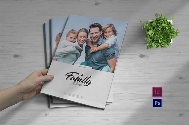 Adobe InDesign Photobook Templates