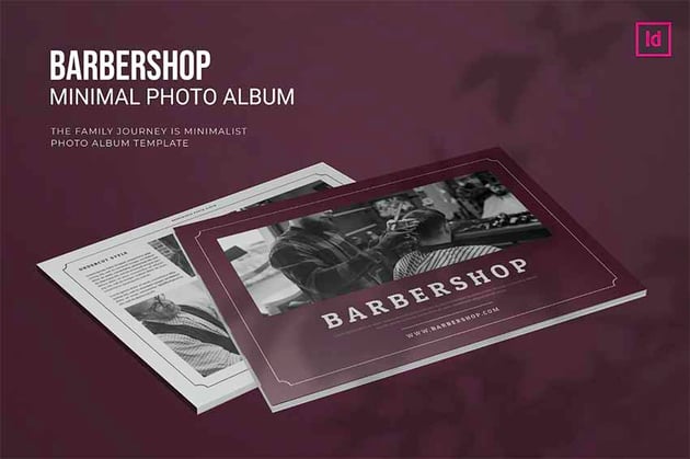 Adobe InDesign Photobook Templates 