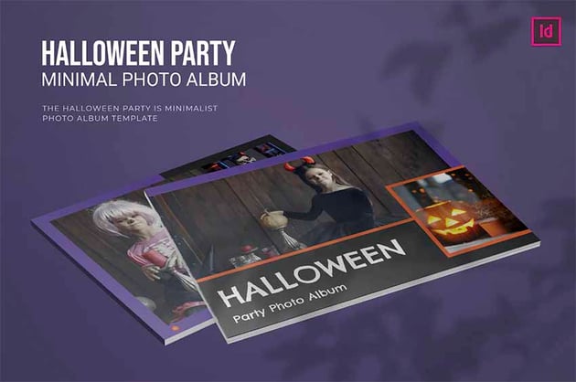 Photo Album Collage Template