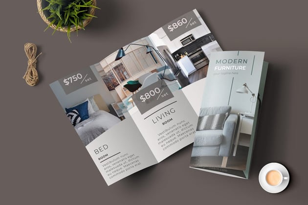 Furniture Trifold Brochure