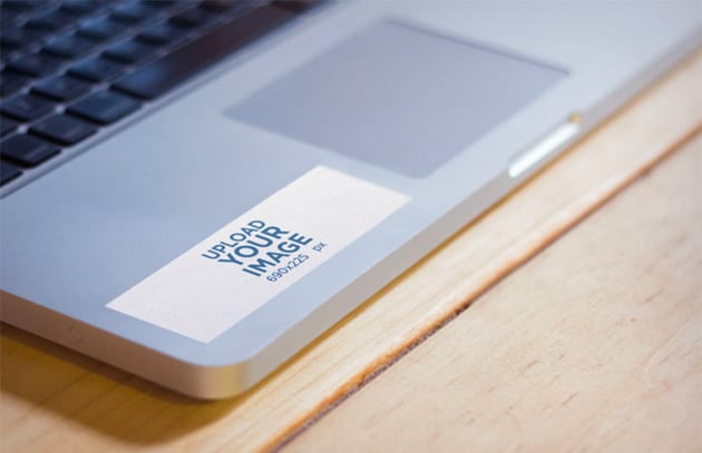 Rectangle Sticker Mockup