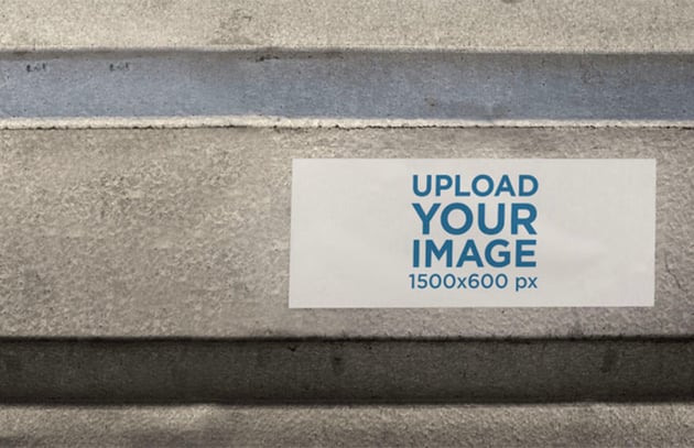 Rectangle Sticker Mockup