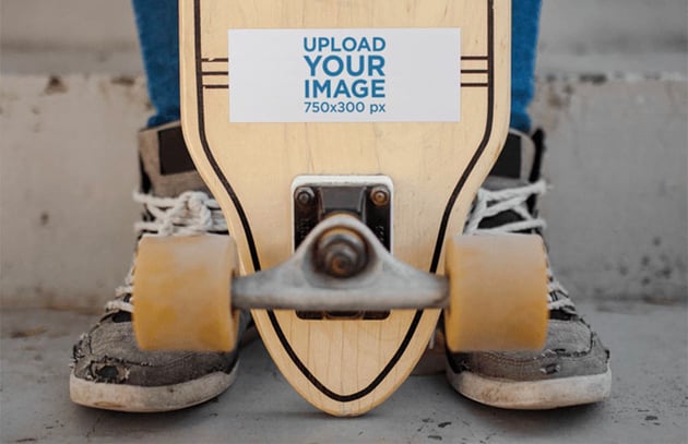 Rectangle Sticker Mockup