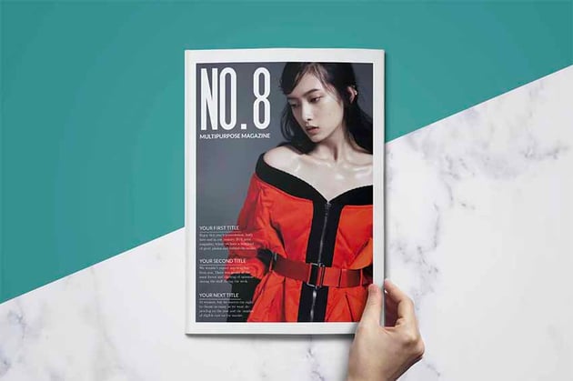 Zine Layout Template