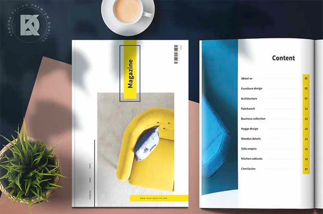 Zine Layout Template