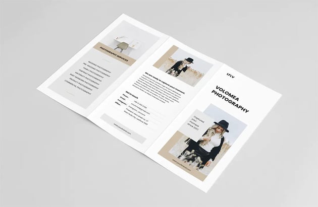 Photography Pamphlet Design 