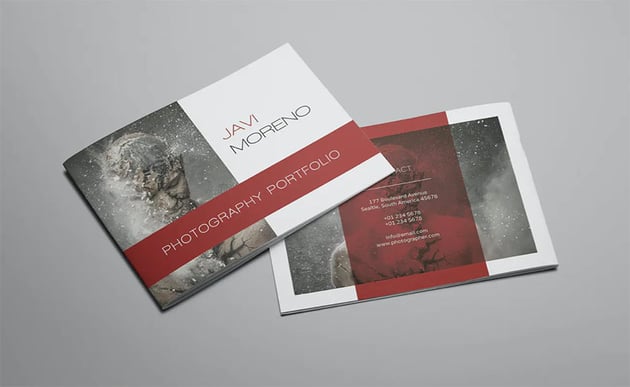 Elvira Photography Pamphlet Template 