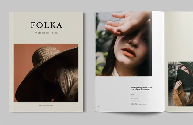Folka Photography Brochure Template