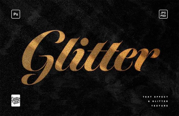 Gold Text Effect Photoshop
