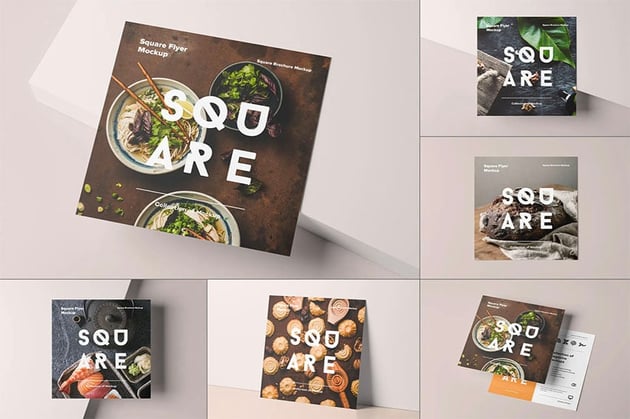 Square Brochure Design