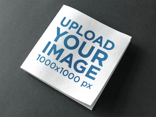 Mockup Brochure Square