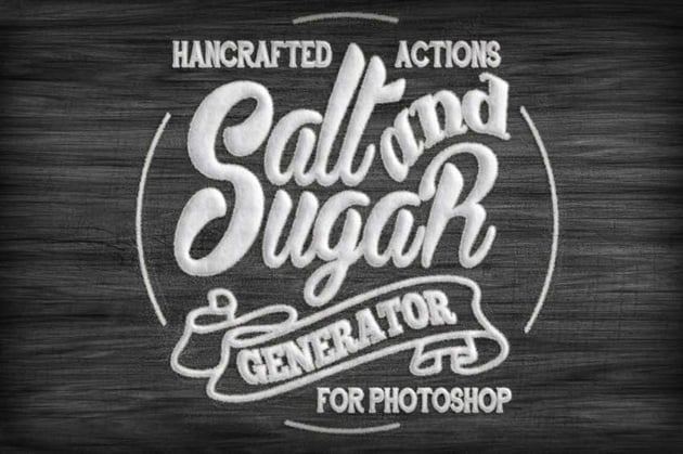 Salt and Sugar Text Effects in Photoshop