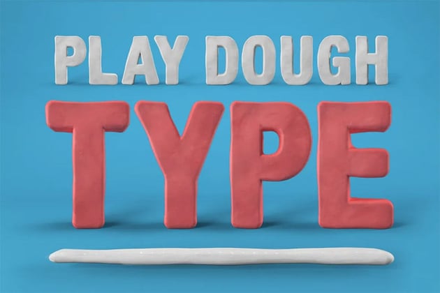 Play Dough Text Effects in Photoshop