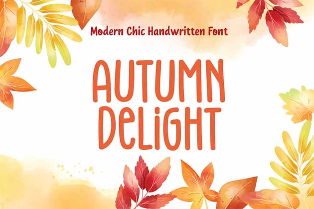 Autumn Delight Font
