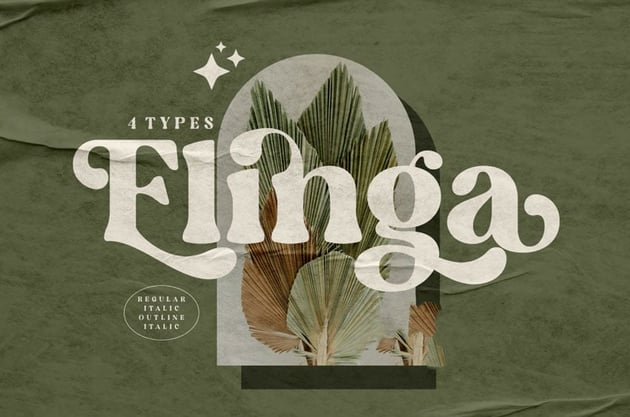 Elinga Classy Font Rounded Serif