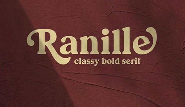 Ranille Rounded Serif Font