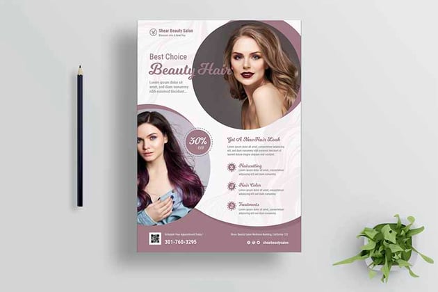 Hair Salon Flyer