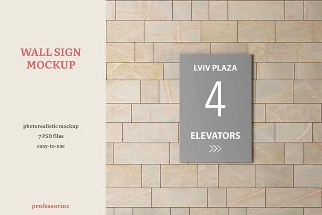 Building Sign Mockup 