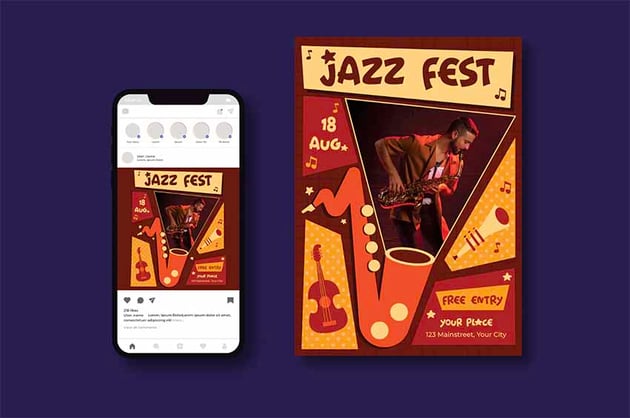 Jazz Flyer Template