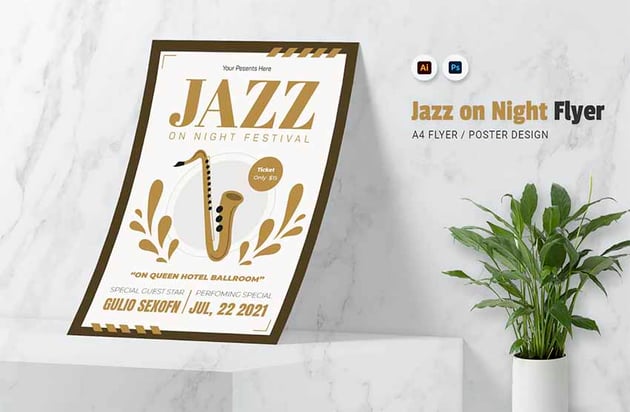 Jazz Flyer Template