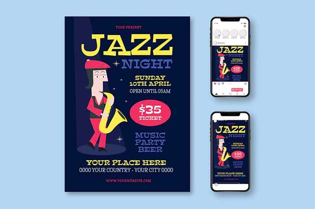 Jazz Night Flyer