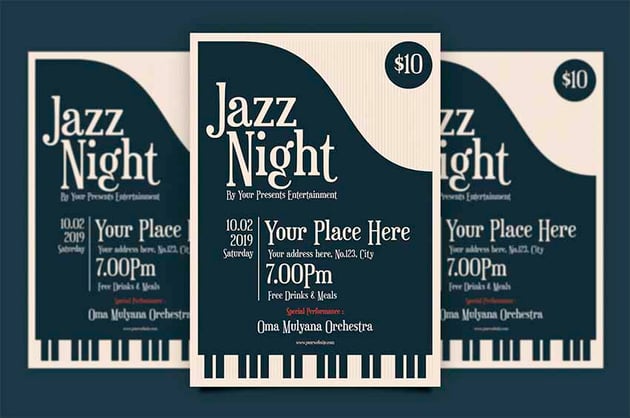 Jazz Club Flyer