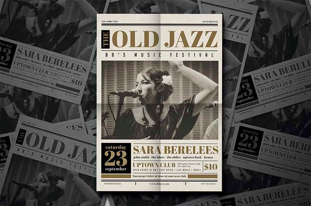 Jazz Club Flyer
