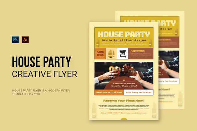 House Party Flyers